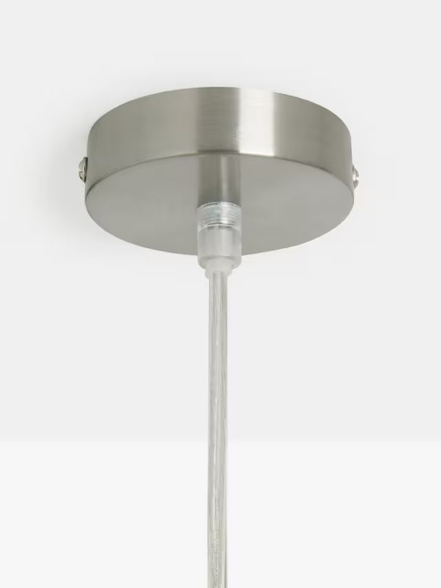 John Lewis Harmony 75cm XL Ribbon Adjustable Pendant Ceiling Light - Natural