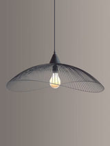 John Lewis Hiko Metal Medium 65cm Modern Pendant Ceiling Light - Black