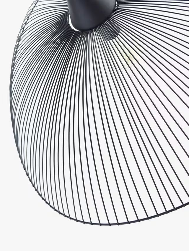 John Lewis Hiko Metal Medium 65cm Modern Pendant Ceiling Light - Black