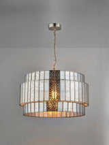 John Lewis Mercury Tune Pendant Mirrored Ceiling Light - Mercury Glass