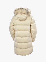 Helly Hansen Womens Polyester Blossom Puffa Parka - Cream - Size Small