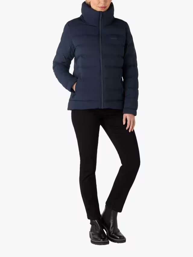 Musto Women's Breathable Insulated High Neck Puffer Jacket - Navy - Size 16