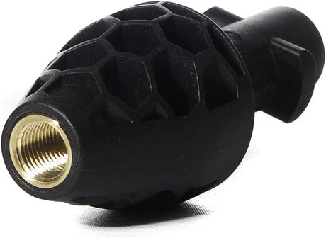 AVA Male Bayonet Adapter to 1/4 inch Pressure Washer Adapter - Black - Kazoop 