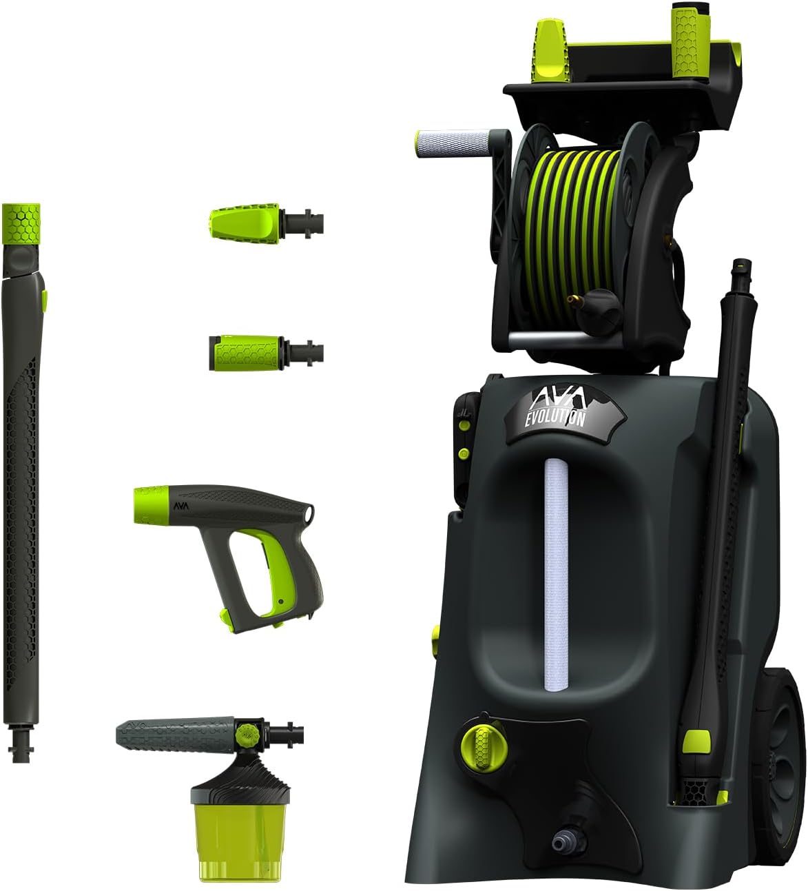 AVA Evolution P70 150 Bar 2400W High Power Pressure Washer Large Bundle
