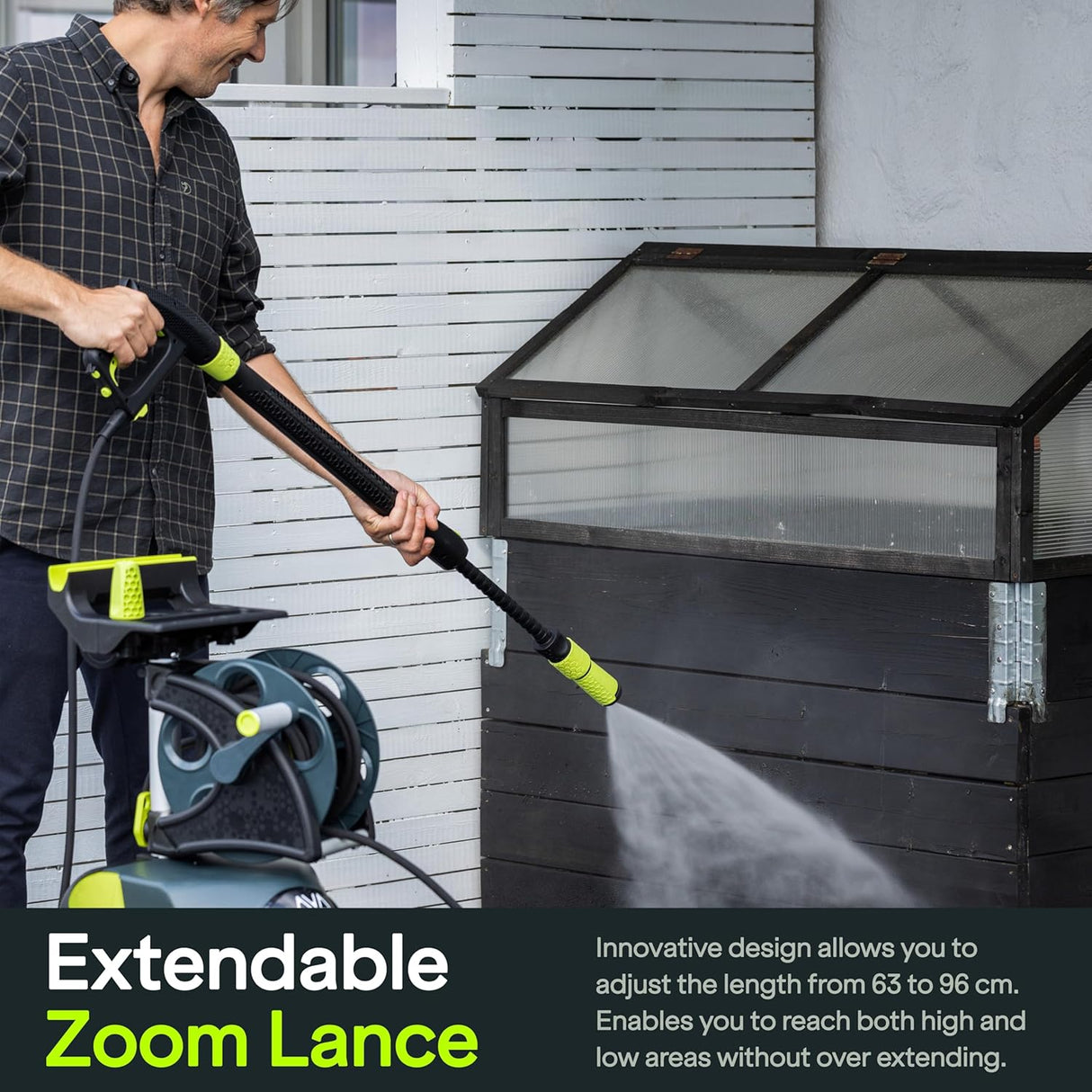 AVA Evolution P70 150 Bar 2400W High Power Pressure Washer Large Bundle