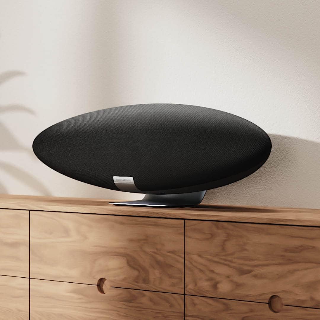 Bowers & Wilkins Zeppelin Wireless Smart Speaker - Midnight Grey - Kazoop 