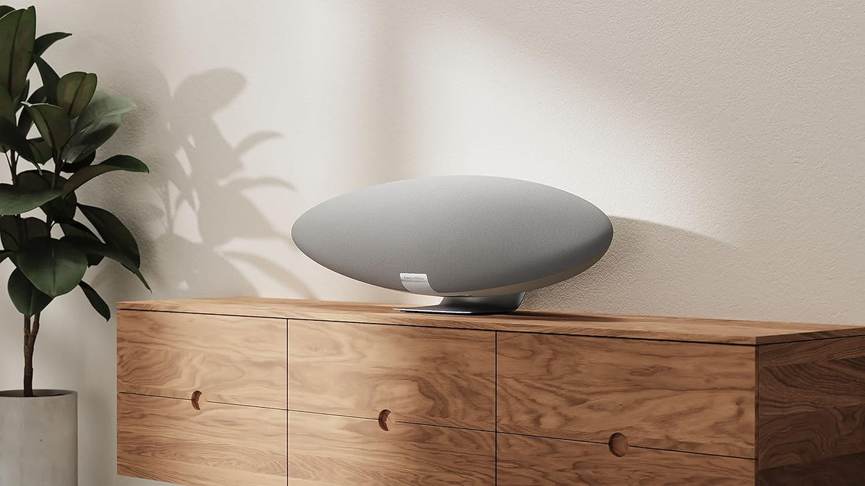 Bowers & Wilkins Zeppelin Wireless Bluetooth Smart Speaker - Pearl Grey