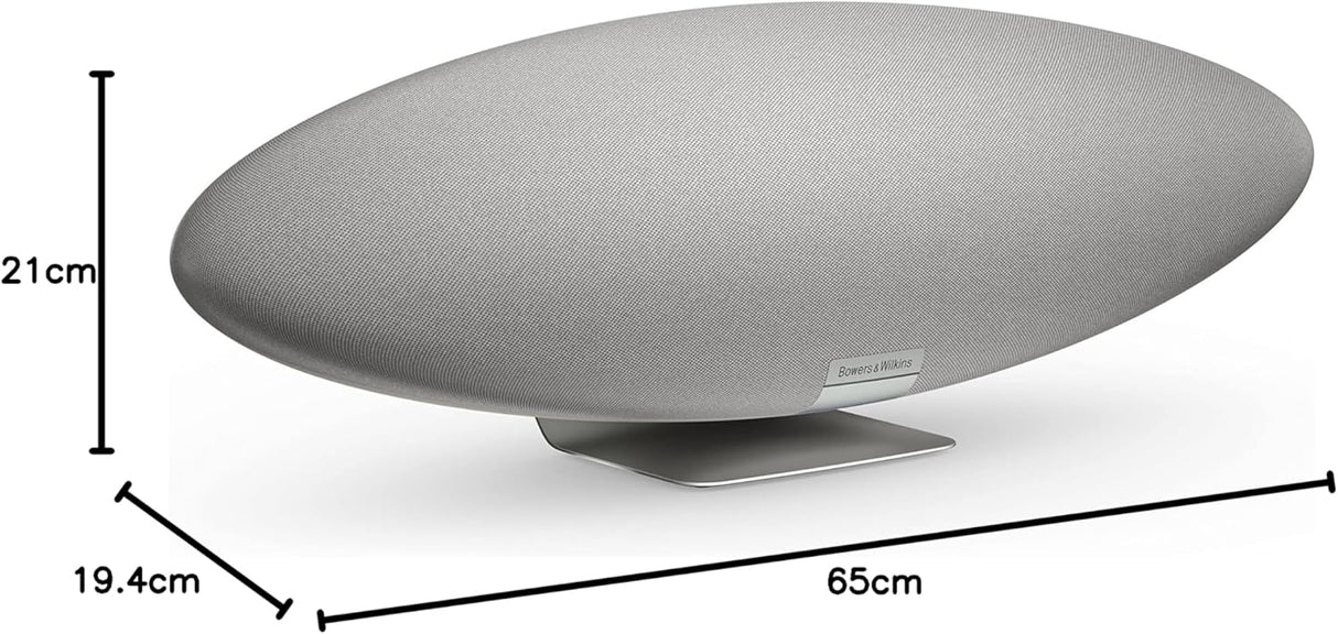 Bowers & Wilkins Zeppelin Wireless Bluetooth Smart Speaker - Pearl Grey