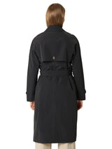 Ilse Jacobsen Hornbæk Rain Vision 03 Womens Waterproof Trench Coat Navy - 12