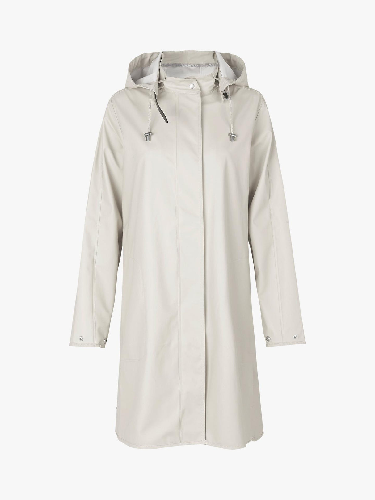 Ilse Jacobsen Hornbæk Waterproof Womens Rain 71 Mac - Milk Cream - Size 8