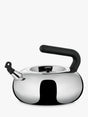 Alessi Bulbul Stovetop Kettle 2.5L H23.7 x W18.5 x D26.5cm - Silver - Kazoop 