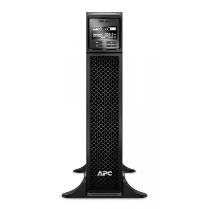 APC Smart-UPS On-Line 3kVA Tower 230V SmartSlot SRT3000XLI LCD Panel - Black