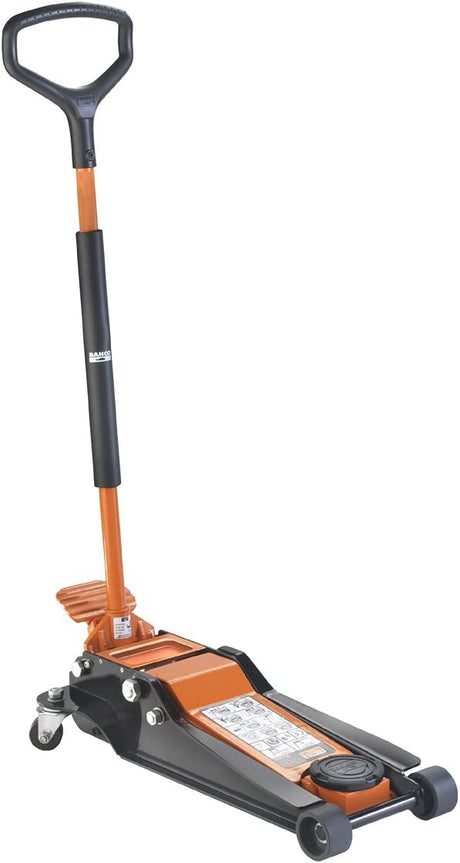 Bahco BH13000 Extra Compact Trolley Jack 3T - Orange - Kazoop 