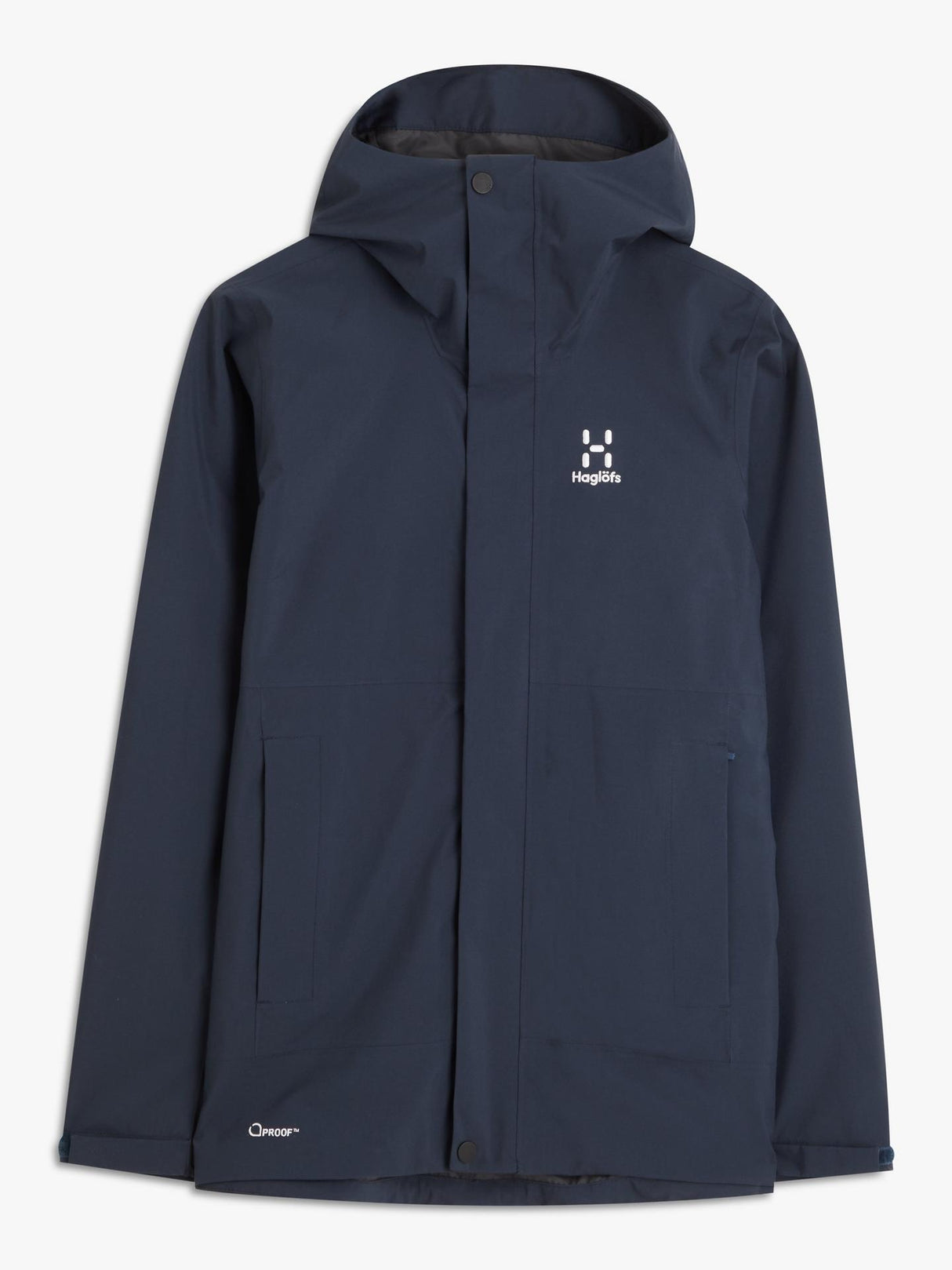 Haglöfs Koyal Proof Women's Recycled Waterproof Jacket Tarn Blue - Size XS