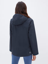 Haglöfs Koyal Proof Women's Recycled Waterproof Jacket Tarn Blue - Size XS