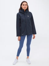 Haglöfs Koyal Proof Women's Recycled Waterproof Jacket Tarn Blue - Size XS
