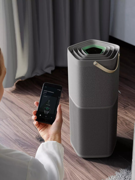 AEG AX91-604GY 600 Connected Home Air Purifier 41W - Grey - Kazoop 