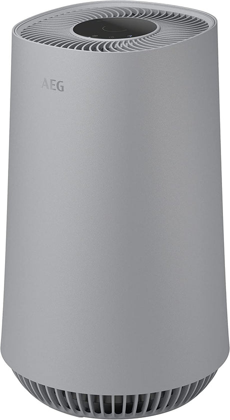 AEG AX31-201GY Silent 26dB Compact Air Purifier - Light Grey - Kazoop 