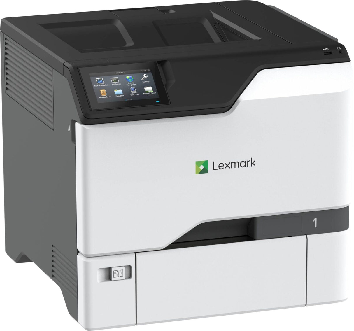 Lexmark C4352 A4 50ppm 1200 x 1200 dpi Colour Laser Printer - White/Grey - Kazoop 