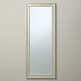 John Lewis Distressed Full Length Portrait Wall Mirror 132 x 52cm - Cream