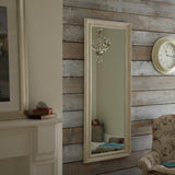 John Lewis Distressed Full Length Portrait Wall Mirror 132 x 52cm - Cream