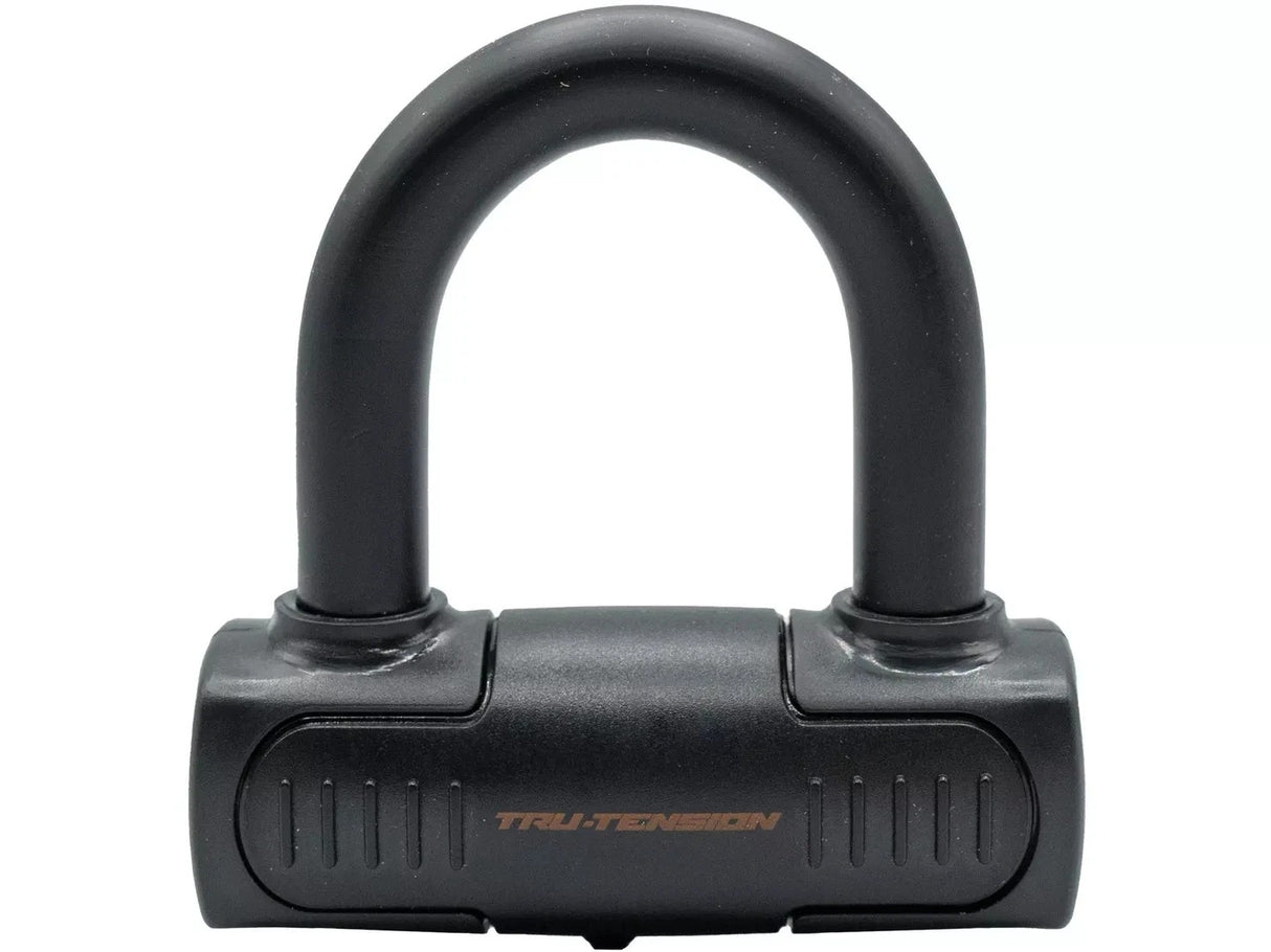 Tru Tension Motorbike Motorcycle High Security Double-Locking U Lock - Black