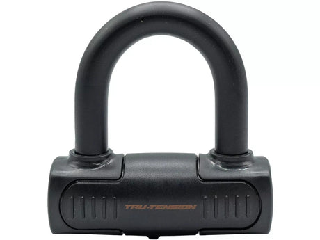 Tru Tension Motorbike Motorcycle High Security Double-Locking U Lock - Black