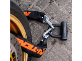 Tru Tension Motorbike Motorcycle High Security Double-Locking U Lock - Black