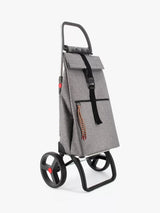 ROLSER 2LRSG 43L Large 2-Wheel Lightweight Folding Shopping Trolley - Grey