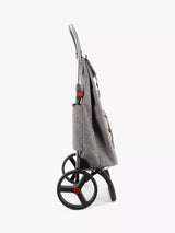 ROLSER 2LRSG 43L Large 2-Wheel Lightweight Folding Shopping Trolley - Grey