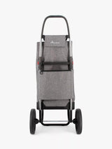 ROLSER 2LRSG 43L Large 2-Wheel Lightweight Folding Shopping Trolley - Grey