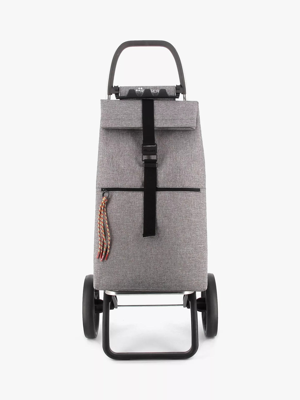 ROLSER 2LRSG 43L Large 2-Wheel Lightweight Folding Shopping Trolley - Grey