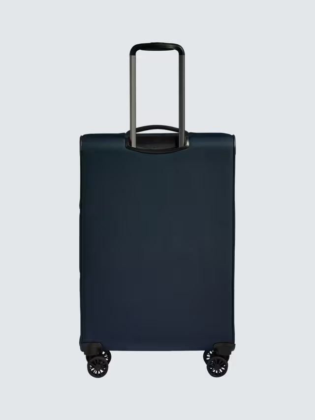 Antler Soft Shell Stripe 2.0 4-Wheel Spinner 88L Medium Suitcase - Navy