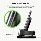 Belkin Wireless Charging Dock for Apple Watch iPhone & AirPods - Black - Kazoop 