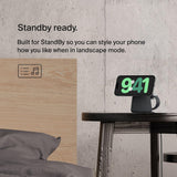Belkin BoostCharge Pro 2-in-1 MagSafe Fast Wireless Charging Dock - Black