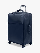 Lipault Plume Long Trip 4-Wheel 70cm 93L Soft-Shell Travel Suitcase - Navy