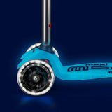 Micro Scooters Maxi Micro 5-12 Years Glow in the Dark LED Scooter - Blue