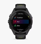 Garmin Forerunner 265S Wrist Heart Rate GPS Smartwatch - Black Amp Yellow