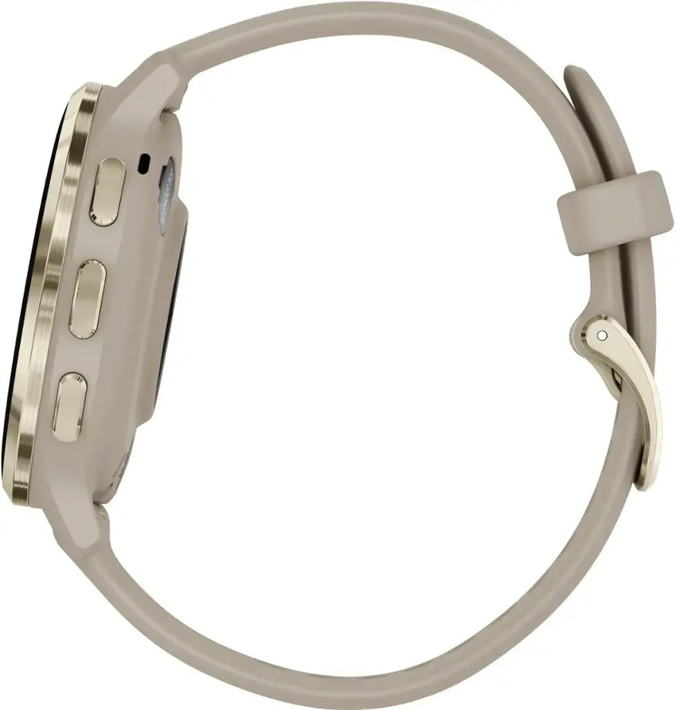 Garmin Venu 3S GPS 41mm Health & Fitness Smartwatch - French Grey/Soft Gold