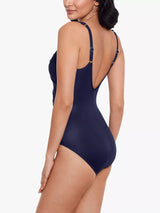 Miraclesuit Madero Network One Piece Body Shaping Swimsuit - Midnight - UK16