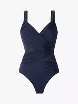 Miraclesuit Madero Network One Piece Body Shaping Swimsuit - Midnight - UK16