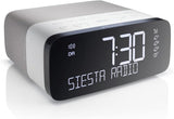 Pure VL-62853 Siesta Rise DAB/FM Bedside Digital Alarm Clock Radio - White
