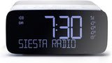 Pure VL-62853 Siesta Rise DAB/FM Bedside Digital Alarm Clock Radio - White