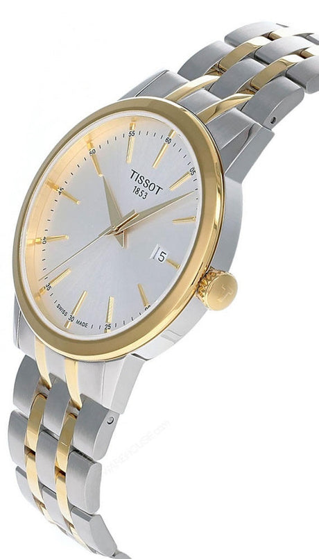 Tissot Men's Classic Dream Stainless Steel 42mm Quartz Watch - Silver/Gold