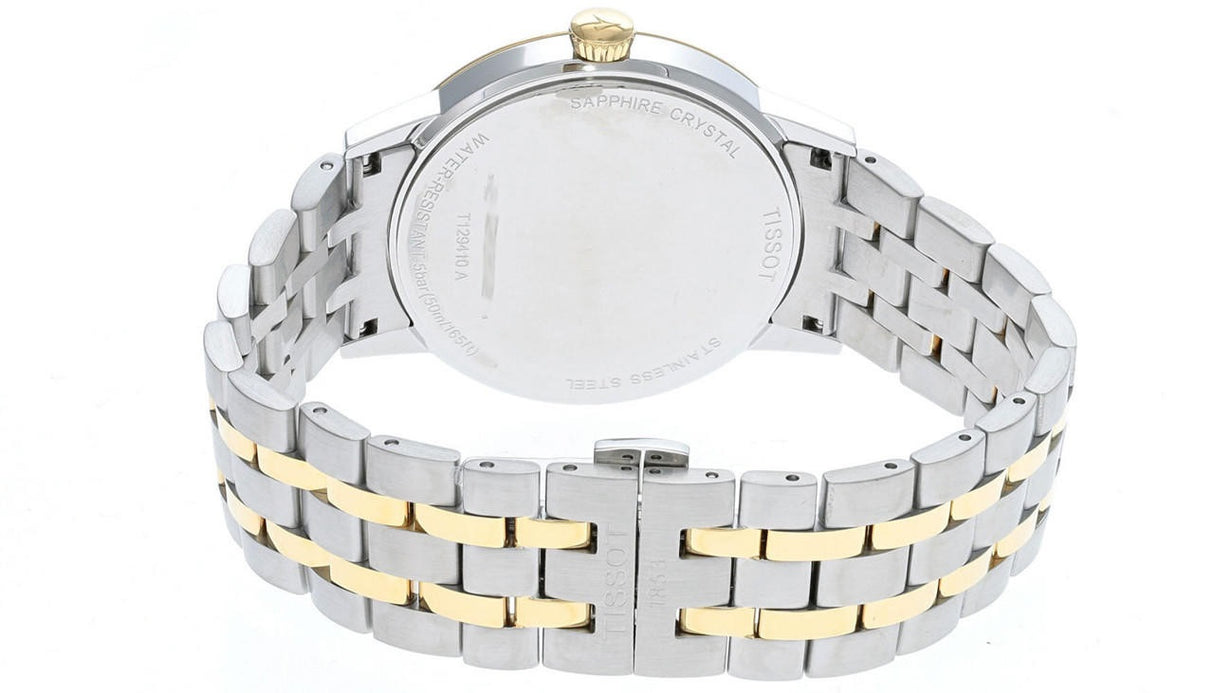 Tissot Men's Classic Dream Stainless Steel 42mm Quartz Watch - Silver/Gold