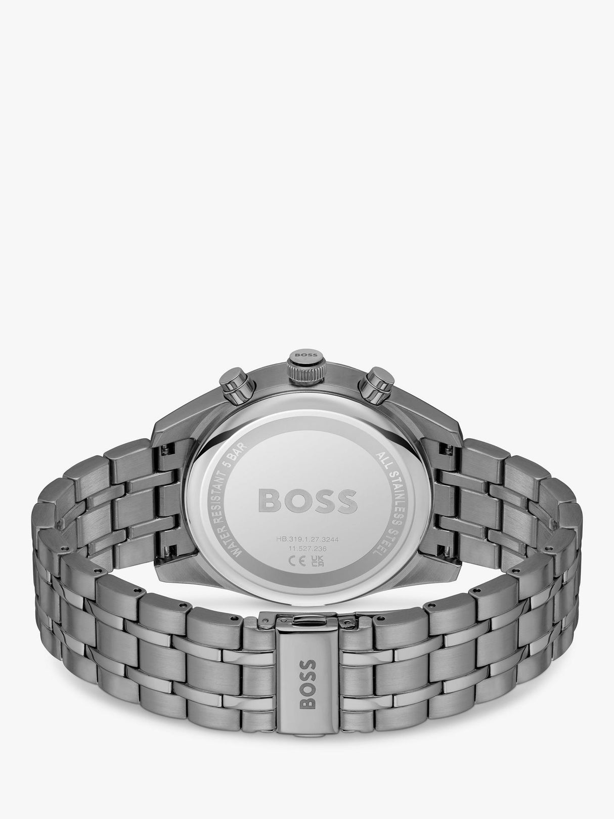 HUGO BOSS 1514153 Men's Skytraveller Chronograph Date 44mm Watch - Grey
