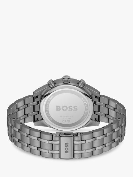 HUGO BOSS 1514153 Men's Skytraveller Chronograph Date 44mm Watch - Grey