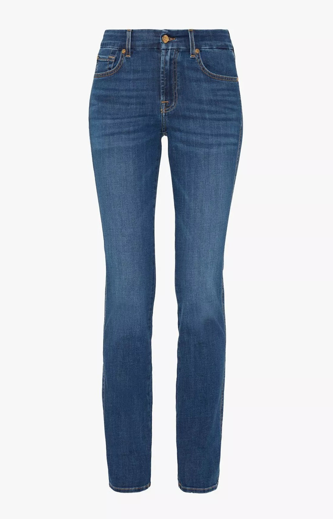 7 For All Mankind Women's Kimmie Straight B(Air) Jeans - Duchess - Size 28