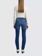 7 For All Mankind Roxanne Bair Mid Rise Jeans - Duchess - Size 30/ UK 12-14