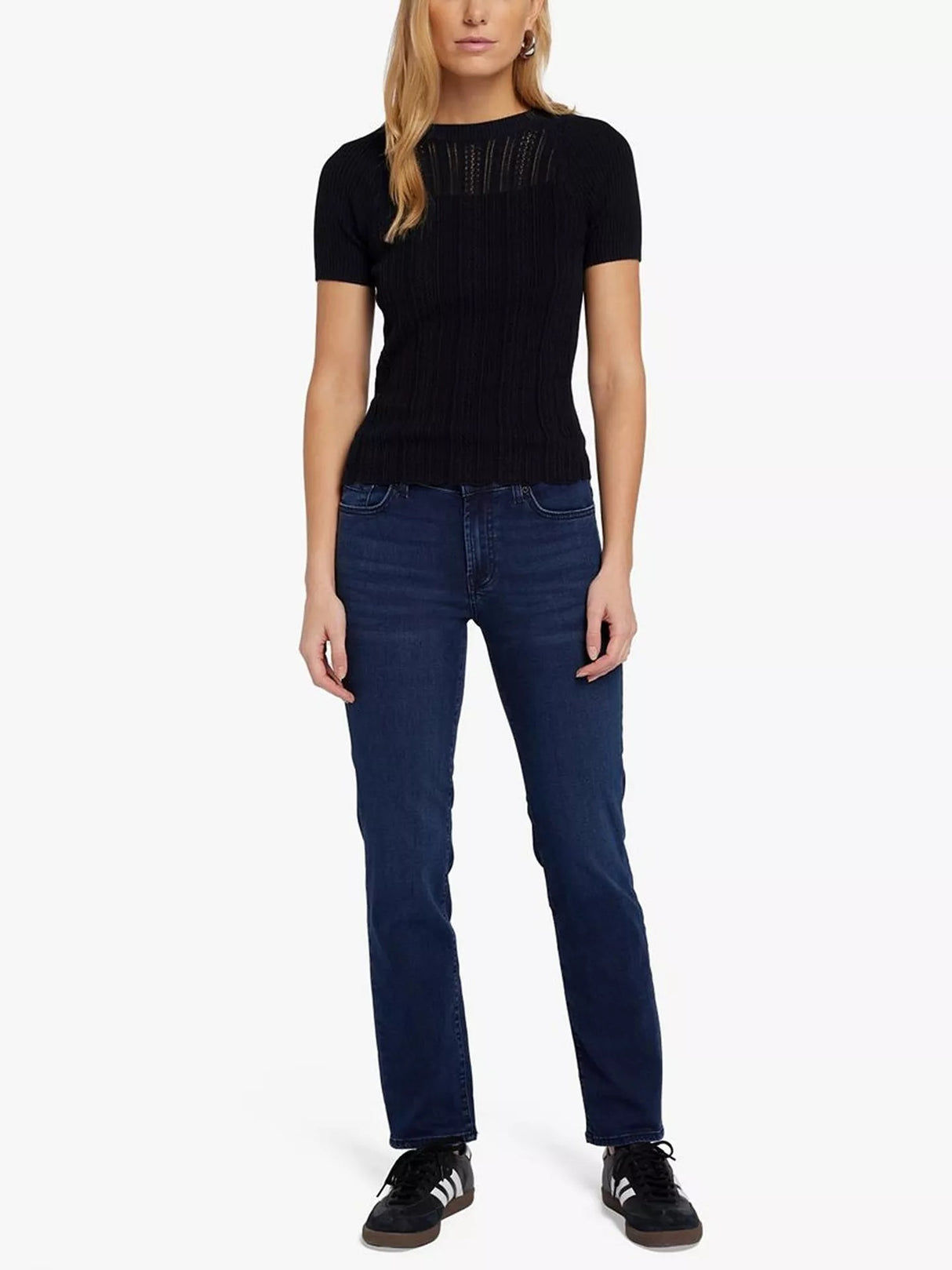 7 For All Mankind Roxanne Skinny Mid-Rise Bair Jeans - Park Avenue - Size 30